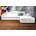 exxpo - sofa fashion Eckcouch Kunstleder 2-Sitzer Weiß