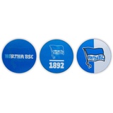 Hertha BSC Berlin Magnet 3er-Set mit Wechseleffekt Kühlschrankmagnet Lentikular Wackelbild