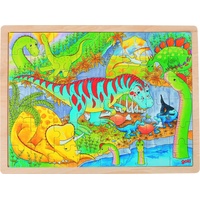 GoKi Wooden Puzzle - Dinosaurs 48pcs. Holz