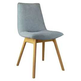 Andas Esszimmerstuhl »Ramon« (Set) 2 Stk.mit Massivholzbeinen, verschiedene Stoffe blau