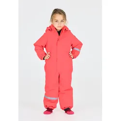 Schneeoverall ZIGZAG "Vally", Kinder, Gr. 140, EURO-Größen, pink, 100% Polyester, casual, lang, Langarm, Overalls, mit wasser- und winddichter TPU-Membran