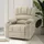MCombo Fernsehsessel 7102 Stoff 0 x 0 x 0 cm Beige elektrisch mit Aufstehhilfe und Liegefunktion
