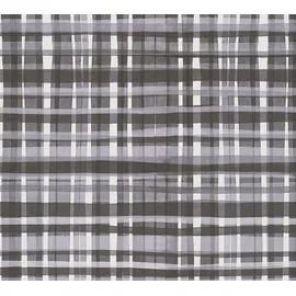 Living Walls Vliestapete Karierte Tapete 53 cm x 10 m 1 St grau 782244