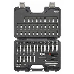 SONIC Werkzeugset 107403 Werkzeugsatz,Steckschlüsselsatz,Werkzeug Set,Werkzeug Kit