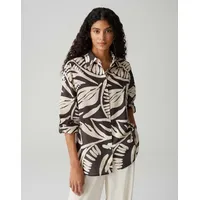 Opus Bluse Fumine Tropical Braun 36