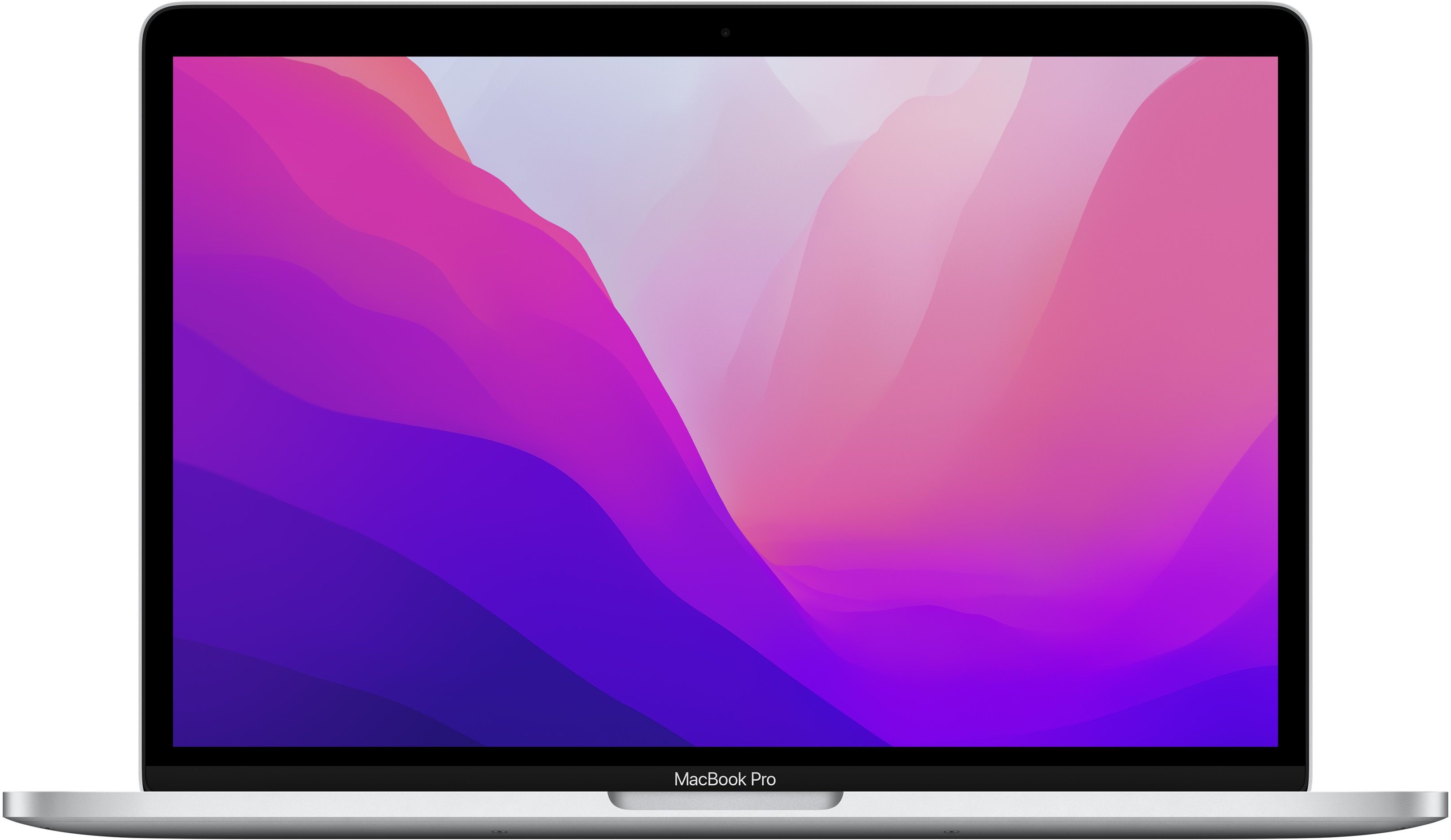 MacBook Pro Notebook 33,8 cm (13.3 Zoll) 8 GB Ram 256 GB SSD macOS Monterey Apple M Apple GPU intern (Silber) (Versandkostenfrei)