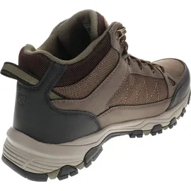 SKECHERS Selmen Melano Trekking Shoes, Chocolate Leather W/Mesh, 45