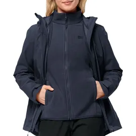 Jack Wolfskin Moonrise 3in1 Jacket Damen night blue S