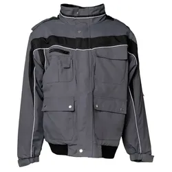 Winter Blouson "PLALINE" - 3XL - schiefer/schwarz