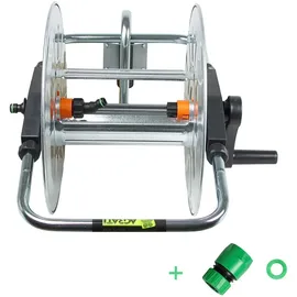 Agrati Mobiler Schlauchhalter 50 m grau