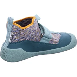 Affenzahn Lauflerner Knit Toddly Hase für Kinder, türkis, 22 EU