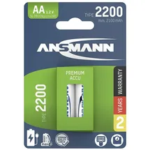 Ansmann Akku MaxE 2Mign.a.K. 2,1A 2er