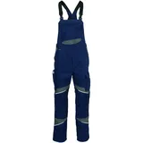 Kübler Workwear KÜBLER ACTIVIQ Cotton+ Arbeitslatzhose blau, Größe 102, Herren-Arbeitslatzhose aus verstärkter Baumwolle, robuste Arbeitslatzhose