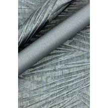 Rasch Textil Vliestapete Uni Sky Lounge 10,05 x 0,53 m 0 g Blau/Grau
