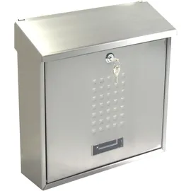 Primaster Briefkasten Edelstahl weiß