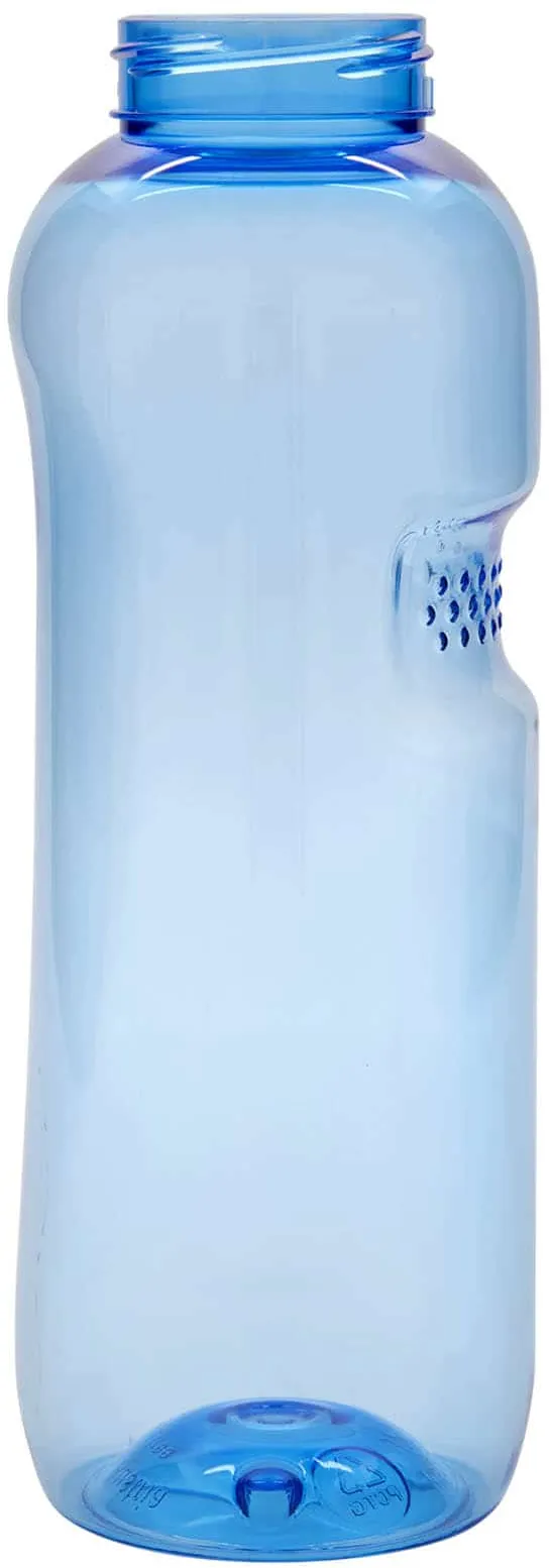 Botella de agua de PET 'Kavodrink' de 750 ml, plástico, azul