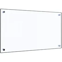 vidaXL Küchenrückwand Transparent 70×40 cm Hartglas