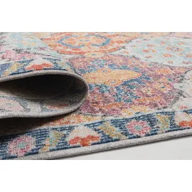 The CarPET Palma Outdoor-Teppich Ø 120 cm mehrfarbig