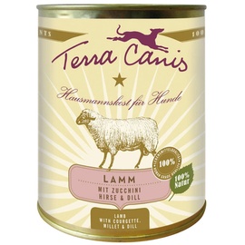 Terra Canis Lamm mit Zucchini, Hirse & Dill 6 x 800 g