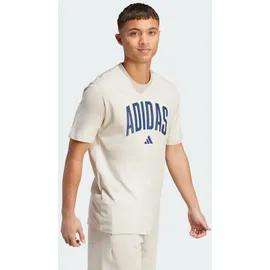 adidas Collegiate Lineage Graphic T-Shirt - Beige - L