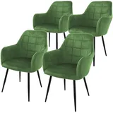 ML DESIGN modern liv Küchenstuhl Samt