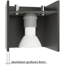 Sollux Lighting BLAKE 1xGU10 rund weiß Aluminium