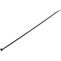 TRU Components TC-6645800 Kabelbinder 3.60mm Schwarz Witterungsstabil 100St.