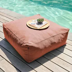 Oviala Business Hocker für das modulare Wohnzimmer terracotta