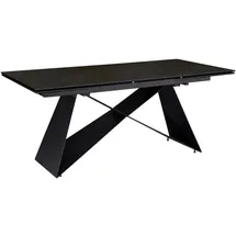 MID.YOU Esstisch 95 x 78 x 180 cm schwarz