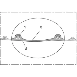 NORRES Absaug- und Gebläseschlauch PROTAPE® PUR 330 FOOD Innen-d.