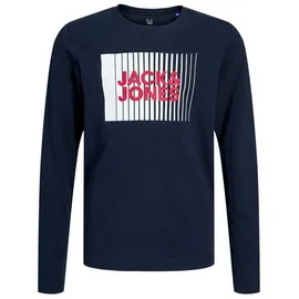 Jack & Jones Junior Shirt & Blau,Rot,Weiß | 140