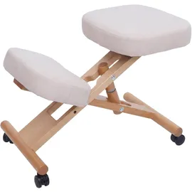 MCW Kniestuhl MCW-Q46 Holz Creme