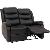 MCW Kinosessel MCW-O62 Kunstleder 0 x 0 x 0 cm Schwarz mit Liegefunktion