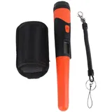 Orangefarbener Metalldetektor Mit Lcd-display Zur Schatzsuche Und Punktortung