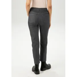 Aniston SELECTED Straight-Jeans in anthra-meliert | Gr.: 36