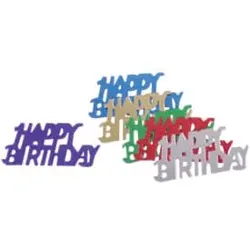 Konfetti bunt 47520 Happy Birthday