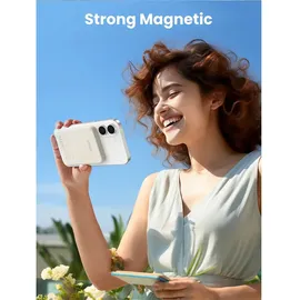 UGREEN 5000mAh Mini Wireless 15W mit MagSafe weiß