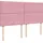 vidaXL Boxspringbett mit Matratze Rosa 180x200 cm Samt