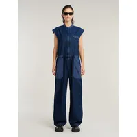 G-Star Cocoon Jumpsuit - Dunkelblau - Damen, - S