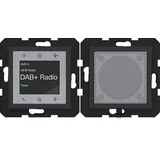 Hager Radio Touch DAB+ nachtschwarz matt