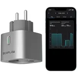 ECOFLOW Smart Plug, WLAN-Steckdose, Überwachung des Stromverbrauchs & automatische Energiezuweisung, Fernsteuerung per App & Sprachsteuerung, kompatibel mit Matter-kompatiblen Smart Home Systemen