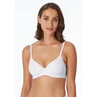 SCHIESSER Schalen-BH mit feiner, elastischer Microqualität, Weiß