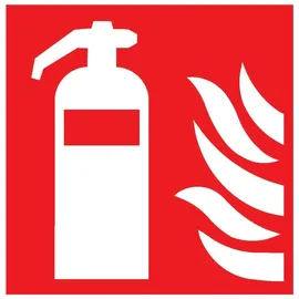 SafetyMarking® Brandschutzschild Feuerlöscher 20,0 x 20,0 cm