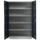 Proregal Aktenschrank 195 x 120 x 50 cm Grau
