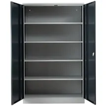 Proregal Aktenschrank 195 x 120 x 50 cm Grau