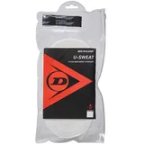 Dunlop Unisex U-Sweat Overgrip Griffband, Weiß, 30 Stück