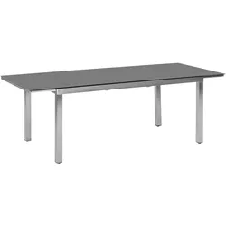 Merxx Ausziehtisch, 180 (240) x 100 cm, Edelstahl