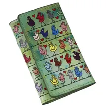 GOEBEL Schlüsseletui Birds on a Love Wire 6x10 Pop Art James Rizzi