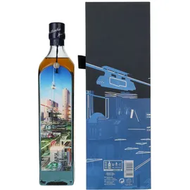 Johnnie Walker Blue Label Cities of the Future Berlin 2220 Blended Scotch 40% vol 0,7 l Geschenkbox