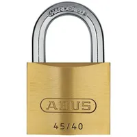 ABUS Vorhangschloss 45/40 5 Schl., Messing massiv